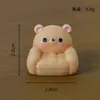 Micro Paisaje Lindo Animal Pequeño Sofá Hogar Sala de Estar Decoraciones de Escritorio Creativas Decorativas Artesanía de Resina Pequeños Adornos