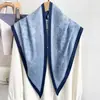 Bufanda Larga de Seda Versátil con Estampado Paisley para Mujer, Pañuelo Triangular Decorativo Delgado de Verano, Cinta para el Cabello, Lazo para Bolso, Bufanda Multifuncional para el Cuello con Bloqueo de Color