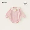 Coleção Macacão de Outono Roupa Exterior para Bebê Macacão Body para Bebê Macacão Triângulo para Bebê e Criança Pequena