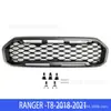 Adequado para Grade Frontal Totalmente em Malha Ford Ranger T8 2018-2021 Upgrade de Acabamento Inferior Grade Modificada Off-road