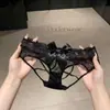 Bragas de Encaje para Mujer Lazo Francés Corte Sutil Tirantes Finos Transpirables Estilo Puro Deseo Bikini de Tiro Bajo para Chicas