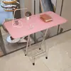 Mesa de jantar dobrável, mesa de jantar simples para uso doméstico ao lado da cama, altura elevada, adequada para moradias de aluguel, portátil, design simples, mesa para estudantes