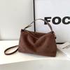 2025 Nova Bolsa Boston Feminina Retro Moda Tendência Bolsa de Ombro Axilar Grande Capacidade Mais Fácil para Combinar Trabalho Bolsa Travesseiro