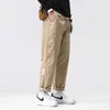 Nuevos Pantalones de Trabajo Rectos para Hombre 2026, Nuevos Pantalones Casuales de Otoño, Estilo Coreano Moderno Versátil Sueltos para Hombre en Negro