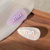 Clip Pequeño Morado de Plástico para el Cabello Estilo Coreano Corazón Letra Clip para Flequillo Clip para el Cabello de la Frente Clip de Pato Horquilla