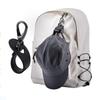 Clip para sombrero de viaje cuero simple clip para gorra de béisbol de golf sombrero de verano con toalla almacenamiento de guantes clip de cuero hebilla