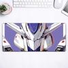 Mouse Pad Cartoon Anime Gundam Pad de Jogo Mouse Pad para E-Sports Mouse Pad para Computador de Escritório