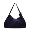 Bolso de Algodón de Textura a la Moda de Gran Capacidad para Mujer 2025 Nuevo Bolso de Hombro Casual Simple Bolso Tote para Viajes de Trabajo