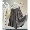 Pantalones Cortos Casuales de Pierna Ancha de Algodón y Lino con Lunares y Cintura Elástica Estilo Coreano para Mujer Verano Nuevos de Cintura Alta Sueltos Versátiles