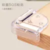 Protectores de Esquina Transparentes Anticolisión para Niños con Caras Sonrientes, Cubiertas Suaves Antigolpes de Ángulo Recto para Mesas, Gabinetes y Protección de Vidrio