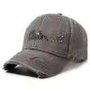 Gorra de Béisbol Lavada con Efecto Vintage Desgastado para Hombres y Mujeres, Gorra de Pico con Letras, Sombrero Casual Versátil para Exteriores de Primavera y Otoño para Parejas