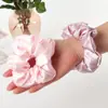 Goma para el Cabello tipo Almohada con Relleno de Algodón, Goma de Seda Satinada para Dormir, Goma para Moño, Accesorio para el Cabello