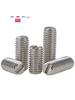 [palavra plana] 304 aço inoxidável palavra slot máquina de extremidade plana medidor 304# aço inoxidável sextavado soquete extremidade plana apertado