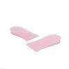 Almohadilla de Talón Elevadora de Altura de Silicona Combinada de Tres Capas para Hombre, Elevación Interna Invisible, Ajuste de Piernas Largas y Cortas, Almohadilla de Talón de Media Talla Tpr