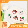 Estilo Ins Fresa Fruta Manzana Pasador de Pelo Accesorios de Cabello de Gama Alta Pasador de Pelo para Mujer Dopamina Niños Al Por Mayor Pinza Bb Lindo