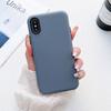 Funda de Cuero de Color Sólido Simple para iPhone X Asterix Cámara Tres en Uno