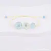 Pulsera de Flores Secas con Encaje de Gipsófila Más Vendida Transfronteriza, Tejida a Mano, Souvenir Turístico Popular, Estilo Flor Eterna