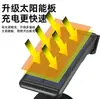 Carga Solar Transfronteriza Sensor de Cuerpo Humano Iluminación LED Luz de Jardín Exterior Guirnalda de Luces Coloridas RGB Luz de Ambiente Paisajístico
