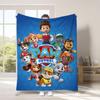 Manta Paw Patrol Más Vendida Transfronteriza de Amazon Estampada Serie Animada Infantil Manta de Franela Manta de Almuerzo para Cuatro Estaciones