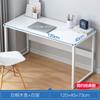 Mesa de Escritorio para Computadora, Escritorio para Oficina en Casa, Escritorio Pequeño Sencillo para Dormitorio para Alquiler, Escritorio de Estudio y Escritura para Estudiantes, Escritorio de Estudio Sencillo