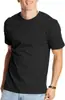 Camiseta de Algodón Elástica Transpirable de Manga Corta Ajustada para Hombre, para Ejercicio al Aire Libre, con Cuello Redondo