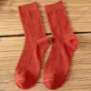 Calcetines de mujer de media caña estilo coreano, otoño e invierno, estilo japonés, calcetines apilados, estilo Harajuku, calcetines de media caña, calcetines de mujer de moda.