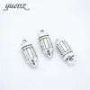YuenZ Materiales hechos a mano DIY accesorios de joyería de aleación retro al por mayor colgante de lápiz 18*7*5mm J360