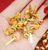 Uña de dos pies de 8-22MM hecha a mano DIY accesorios de uña de pie larga blanca material didáctico de uña de pie uña de pie uña redonda retro