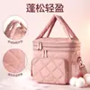 Bolsa de mamá portátil transfronteriza, bolsa térmica para almacenamiento de leche materna, bolsa refrigerada para almacenamiento de biberones, bolsa ligera retráctil para almacenamiento de leche para exteriores