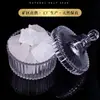 Cristal Natural Piedra Cruda Cristal Blanco Piedra Desmagnetizadora Adornos Yurta Tazón Desmagnetizador Purificación Difusor de Cristal Blanco Grande