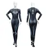 Feimu Roupa Íntima Sexy Zíper Duplo Aranha Apertada Peça Única Uniforme Sexy Abertura Flertando Sem Tirar 7711
