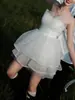 Vestido de novia corto estilo coreano, sensación nicho de alta gama, sesión de fotos al aire libre temática de estudio, minivestido ultraligero de compromiso y registro para mujeres