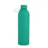 Botella Deportiva Pequeña de Boca Recubierta de Goma, Taza Aislada de Acero Inoxidable 304 al Vacío de Doble Capa, Taza Recta Pequeña de Boca Estilo Cola