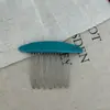 Pinza para el Cabello con Peine de Acetato de Alta Corona Esponjosa Insertada por Detrás para Mujeres Control de Cabello Suelto de la Frente Peine para el Cabello Pinza para Peinado Semirecogido Accesorios para el Cabello