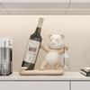 Directamente del fabricante: Estante de Vino de Panda, Soporte para Copas de Vino, Gabinete de Vino, Gabinete de TV, Regalo de Inauguración de Casa Nueva, Artesanías, Nuevo Estilo Chino