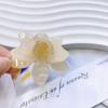 Super hada retro estilo Hong Kong de alta calidad acrílico perforado multicapa pendientes de flores DIY accesorios de joyería colgante al por mayor