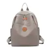 Mochila de Moda de Gran Capacidad para Mujer, Adecuada para Viajes Cortos, Versátil Casual Textura Simple Bolso para el Trabajo, la Escuela