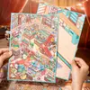 Pegatinas de Paisaje Miniatura 3D Yuxian, Espacio Creativo 6.0, Pegatinas de Escena de Tienda para Collage, Alivio del Estrés, Juguete para Niños