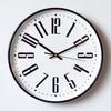 Reloj de Pared para el Hogar de 30 cm Reloj Reloj de Pared Montado Reloj Creativo Transfronterizo Silencioso de Cuarzo Reloj Colgante para Sala de Estar