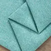 Tela de poliéster 100% color liso imitación lino para tapicería de sofás de casas de huéspedes, cojines de ventanales y tela decorativa resistente al desgaste