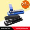 Fábrica grampeador direto rotativo escritório multifuncional mini grampeador papelaria atacado