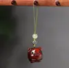 Nueva Edición de Colgantes para Teléfono Móvil Sándalo Dorado Doce Signos del Zodíaco, Accesorios de Madera, Dijes para Bolsos, Llaveros, Recuerdos y Regalos
