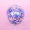 Cor lantejoulas balão enchimento transparente 12 polegadas decoração de aniversário Balão Mágico micro empresa empurrar pequeno presente