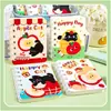 Caderno Capivara Fofo Material Escolar para Alunos do Ensino Fundamental Prêmios Caderno Espiral A7 Grosso de Alta Qualidade Caderno de Lição de Casa Atacado