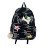 Mochila Feminina Mochila Escolar de Aparência Sofisticada Estudante do Ensino Fundamental Mochila Escolar Fofa 6ª Série Menina Versátil Mochila Ensino Fundamental