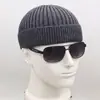 Chapéu de tricô moda logo chapéu de tricô quente unissex inverno chapéu de lã exterior proteção contra frio gorro chapéu versátil