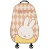 Apoio de cabeça e lombar para carro Miffy original, uma almofada de carro criativa e versátil adequada para todas as estações, uma fofa almofada de carro de desenho animado para proteção do pescoço