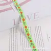 Fita Jacquard Colorida em Estoque 1cm Estilo Étnico Acessórios para Roupas e Bolsas Materiais Decorativos Artesanais