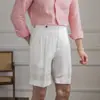 Pantalones casuales de verano ligeros para hombre, pantalones transpirables de moda, pantalones de color liso ajustados para hombres jóvenes