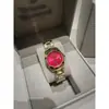 Al por mayor Xijia Emperatriz Reloj Pequeño Dorado Fruta del Dragón Azul Hielo Reloj de Cuarzo para Mujer Modelo Caliente de Transmisión en Vivo Fabricante Dropshipping